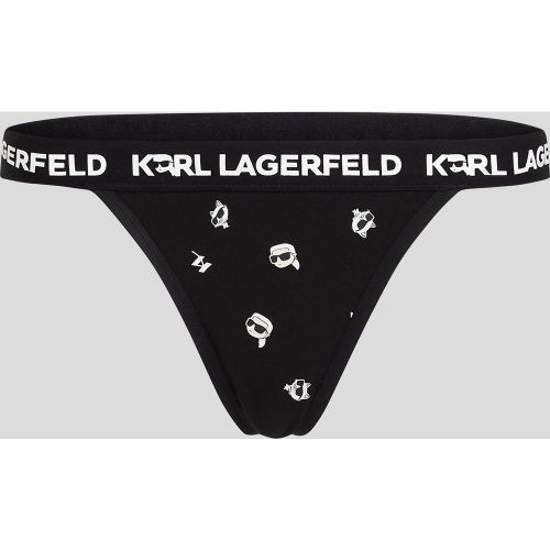 Ikon Thong, Woman, , Size: L - Karl Lagerfeld - Modalova