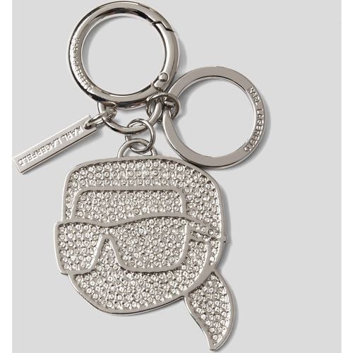 Ikon Rhinestone Karl Keychain, Woman, , Size: One size - Karl Lagerfeld - Modalova