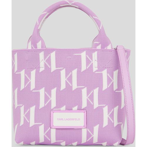 K/monogram Knit Small Tote Bag, Woman, , Size: One size - Karl Lagerfeld - Modalova
