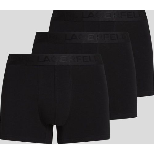 Tonal Karl Logo Trunks – 3-pack, Man, , Size: M - Karl Lagerfeld - Modalova