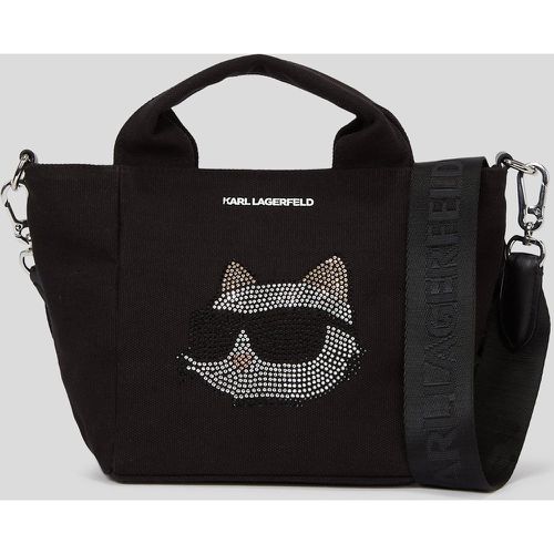 Ikon Rhinestone Choupette Shopper, Woman, , Size: One size - Karl Lagerfeld - Modalova