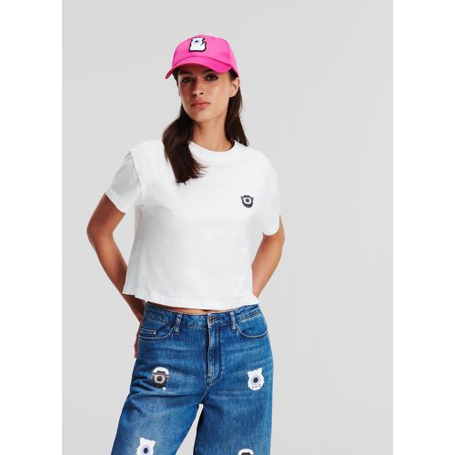 Kl X Darcel Disappoints Relaxed T-shirt, Woman, , Size: M - Karl Lagerfeld - Modalova