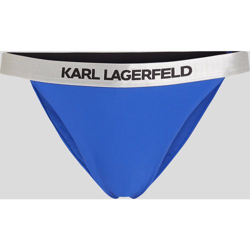 Karl Logo Bikini Bottoms, Woman, , Size: M - Karl Lagerfeld - Modalova