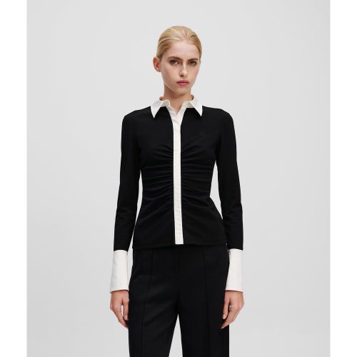 Polo À Manches Longues Karl Essential, , , Taille: L - Karl Lagerfeld - Modalova