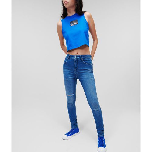 Klj Distressed Skinny Jeans, Woman, , Size: 2530 - KL Jeans - Modalova