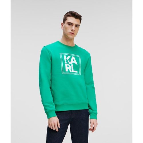 Athleisure Big Karl Logo Sweatshirt, Man, , Size: L - Karl Lagerfeld - Modalova