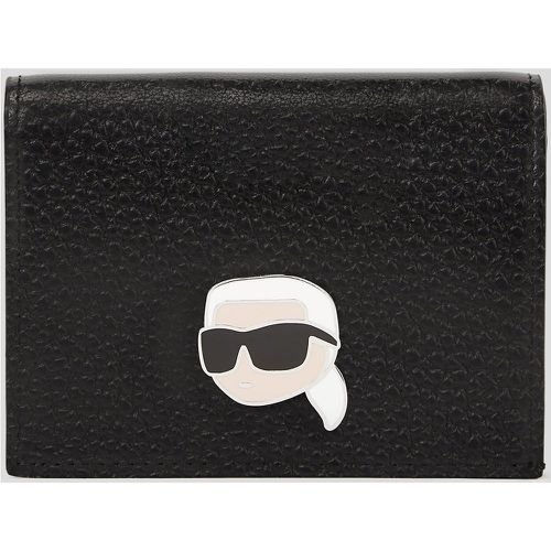 Ikon Pebble Bi-fold Wallet, Woman, , Size: One size - Karl Lagerfeld - Modalova