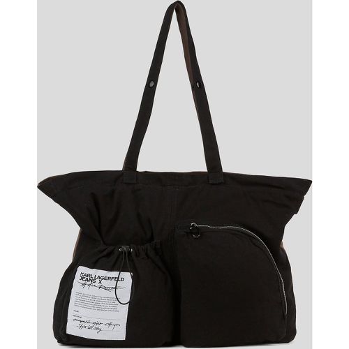 Klj X Atelier Reservé Canvas Shopper, Woman, , Size: One size - Karl Lagerfeld - Modalova