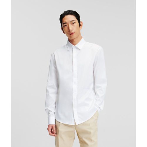 Kl Monogram Shirt, Man, , Size: XS - Karl Lagerfeld - Modalova