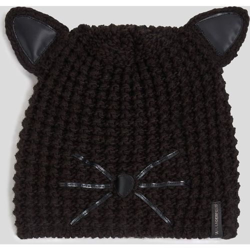 K/essential Choupette Beanie, Woman, , Size: One size - Karl Lagerfeld - Modalova