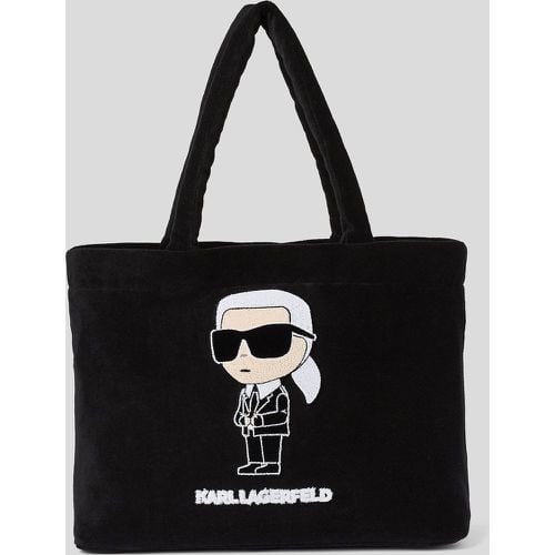 Ikon Beach Terry Tote Bag, Woman, , Size: One size - Karl Lagerfeld - Modalova