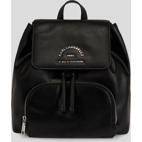 Rue St-guillaume Flap Backpack, Woman, , Size: One size - Karl Lagerfeld - Modalova