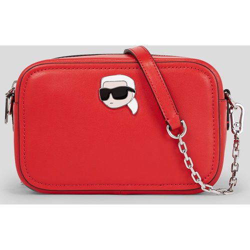 K/ikonik Pin Leather Camera Bag, Woman, , Size: One size - Karl Lagerfeld - Modalova
