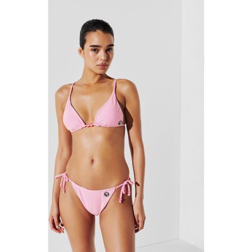 Haut De Bikini Triangle À Rayures Ikon, , -, Taille: L - Karl Lagerfeld - Modalova