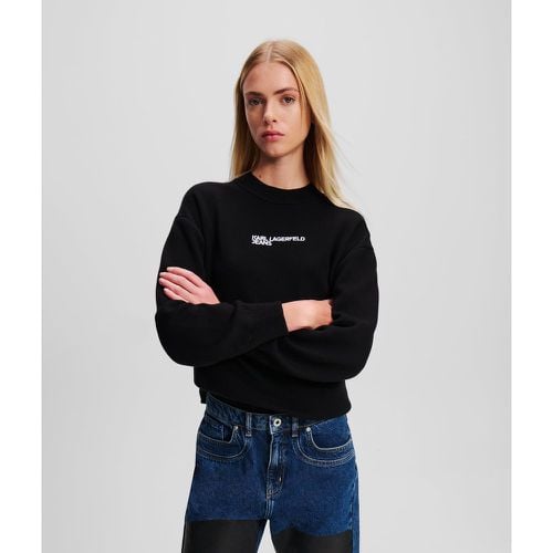 Klj Logo Sweater, Woman, , Size: L - KL Jeans - Modalova