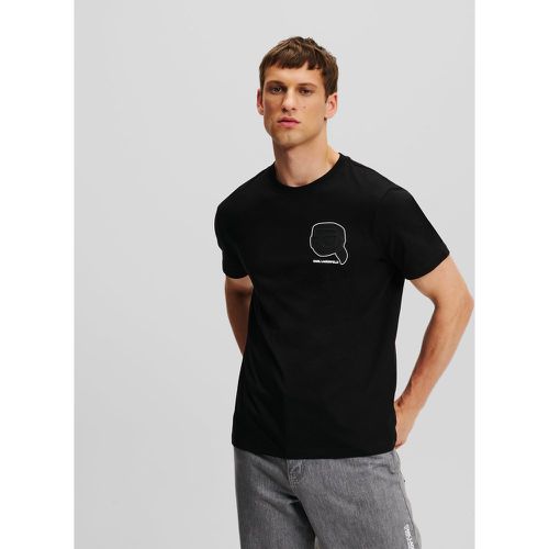 Ikon Outline T-shirt, Man, , Size: M - Karl Lagerfeld - Modalova