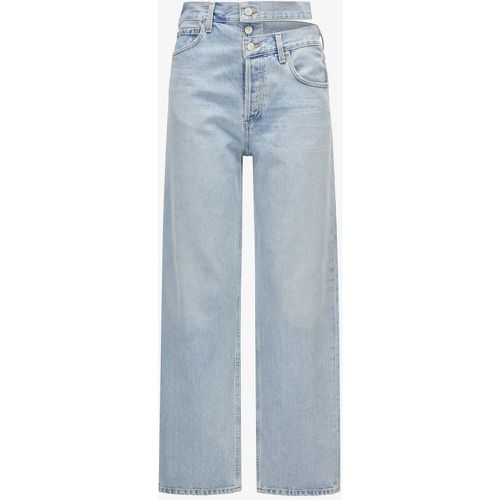 Broken Waistband Jeans High-Rise Wide Leg | Damen (29) - Agolde - Modalova