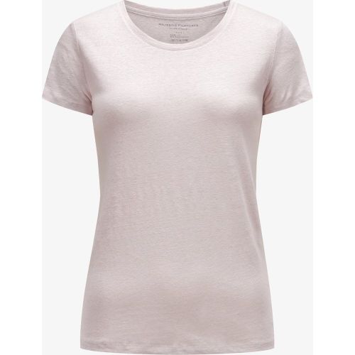 Leinen T-Shirt | Damen (L) - majestic filatures - Modalova