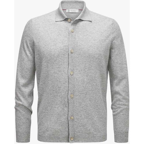 Cashmere-Strickhemd | Herren (52) - BRUNELLO CUCINELLI - Modalova