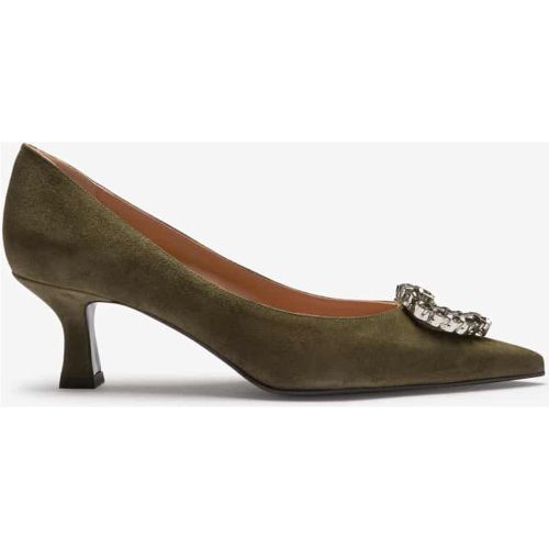 X LODENFREY Ilona Camoscio Pumps | Damen (38,5) - Festa - Modalova