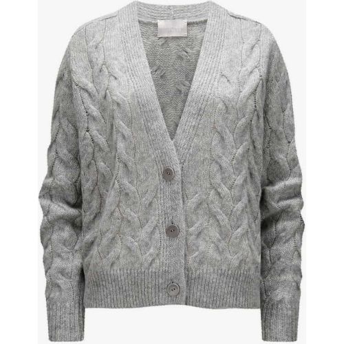 Cashmere-Seide-Strickjacke | Damen (38) - Hemisphere - Modalova