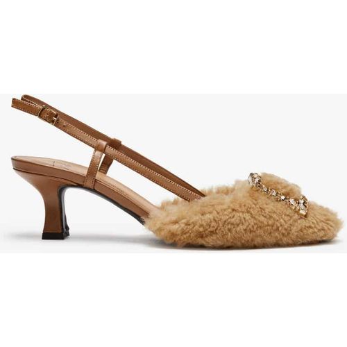 X LODENFREY Stefi Teddy Slingback-Pumps | Damen (37) - Festa - Modalova