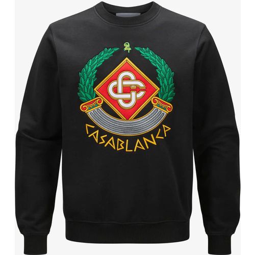 Casa Crest Embroidered Sweatshirt - Casablanca - Modalova