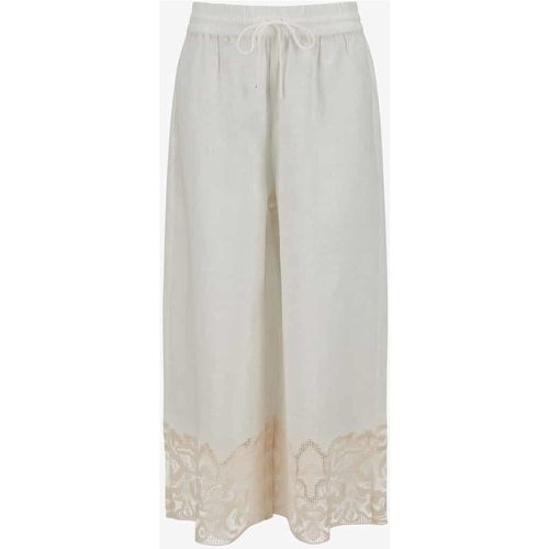 Pegasus Embroidered Leinenhose | Damen (32) - Alémais - Modalova