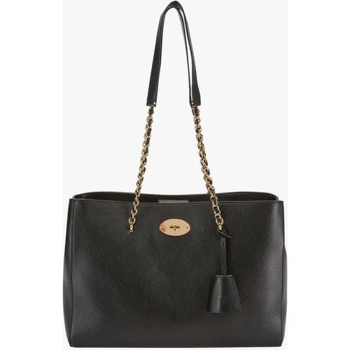 Lily Chain Tote Small Schultertasche - Mulberry - Modalova