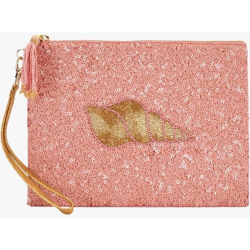 Conch Pailletten-Necessaire | Damen (L) - Olivia Dar - Modalova