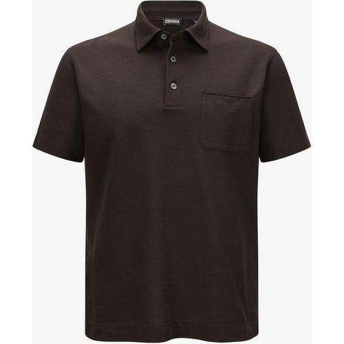 Zegna- Poloshirt | Herren (48) - Zegna - Modalova