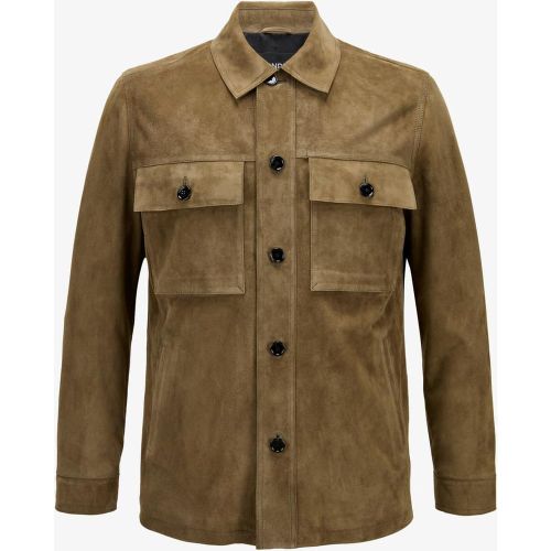 Dondup- Leder-Shirtjacket | Herren - Dondup - Modalova