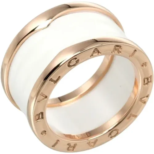 Pre-owned Jewellery, female, , Size: ONE SIZE Pre-owned Rose Gold rings - Bvlgari Vintage - Modalova