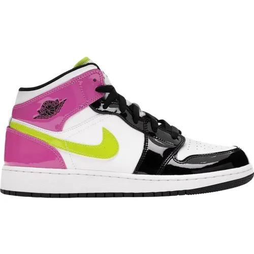 Limitierte Edition Cyber Pink Air Jordan 1 , Damen, Größe: 36 EU - Nike - Modalova