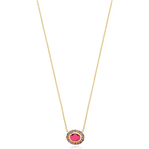 Necklaces, female, , Size: ONE SIZE Cubic zirconia necklace - Kate Spade - Modalova