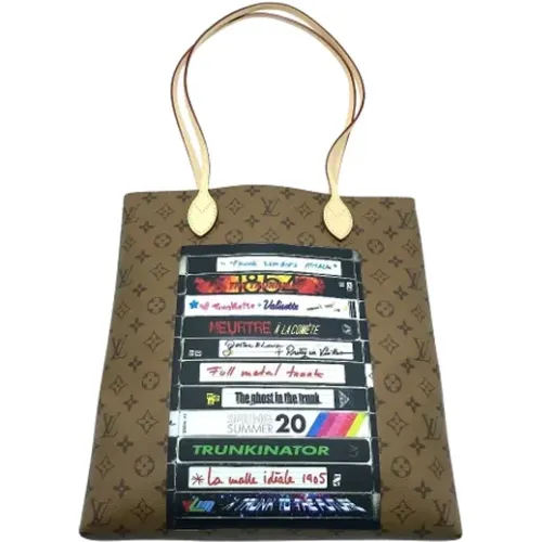 Pre-owned Tote Bags, female, , Size: ONE SIZE Pre-owned Canvas louis-vuitton-bags - Louis Vuitton Vintage - Modalova