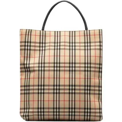 Pre-owned Canvas Handtaschen , Damen, Größe: ONE Size - Burberry Vintage - Modalova