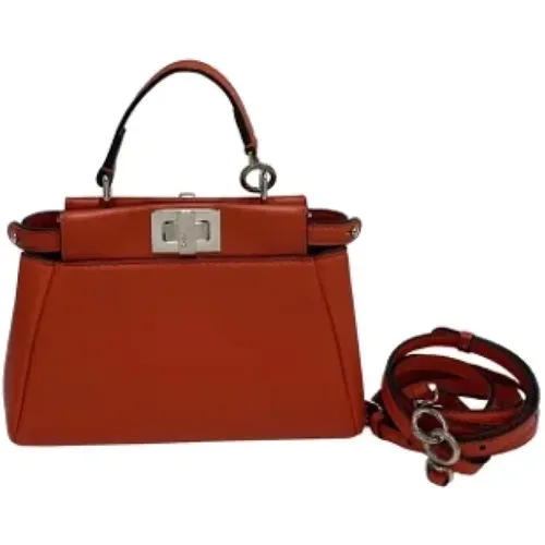 Pre-owned Mini Bags, female, , Size: ONE SIZE Pre-owned Leather fendi-bags - Fendi Vintage - Modalova