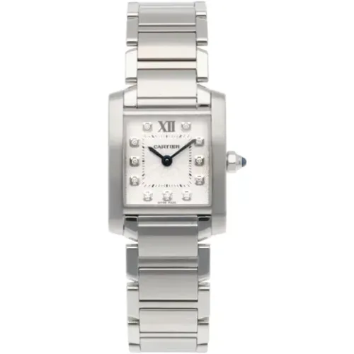 Pre-owned Watches, female, , Size: ONE SIZE Pre-owned Glass watches - Cartier Vintage - Modalova