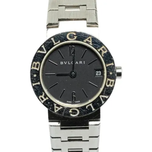 Pre-owned Watches, female, , Size: ONE SIZE Pre-owned Stainless Steel watches - Bvlgari Vintage - Modalova