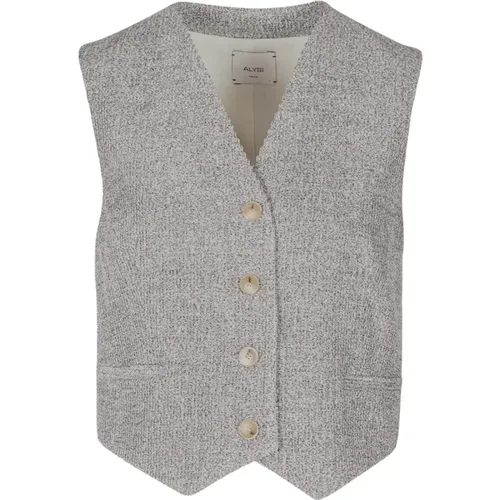 Gilet Vest for Men , female, Sizes: L, S, XS, M - Alysi - Modalova