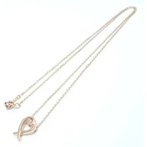 Pre-owned Jewellery, female, , Size: ONE SIZE Pre-owned Rose Gold necklaces - Tiffany & Co. Pre-owned - Modalova