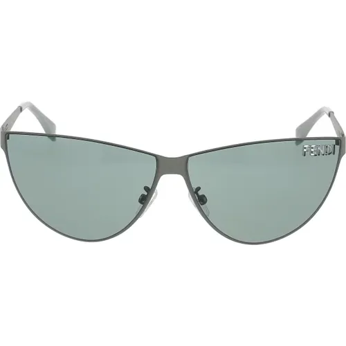 Stylish Sunglasses with Unique Design , unisex, Sizes: ONE SIZE - Fendi - Modalova