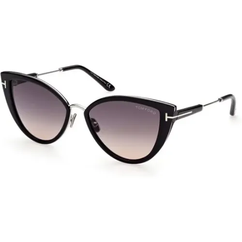 Glossy Sunglasses for Women , female, Sizes: 57 MM - Tom Ford - Modalova