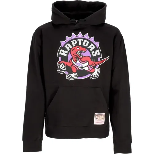 Hoodies, male, , Size: XL Toronto Raptors Logo Hoodie - Mitchell & Ness - Modalova