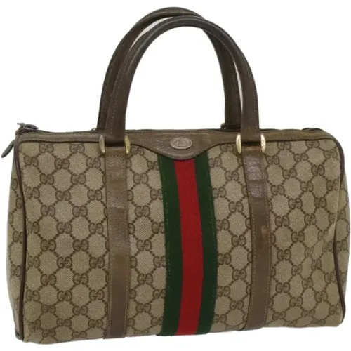 Pre-owned Canvas travel-bags , female, Sizes: ONE SIZE - Gucci Vintage - Modalova