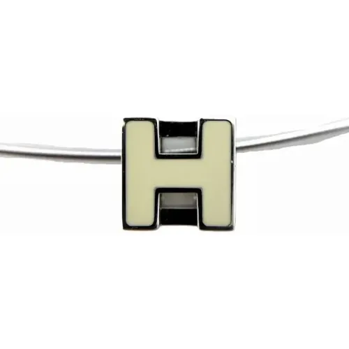 Pre-owned Jewellery, female, , Size: ONE SIZE Pre-owned Metal necklaces - Hermès Vintage - Modalova