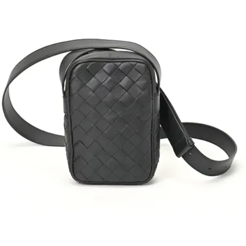 Pre-owned Cross Body Bags, female, , Size: ONE SIZE Pre-owned Leather crossbody-bags - Bottega Veneta Vintage - Modalova