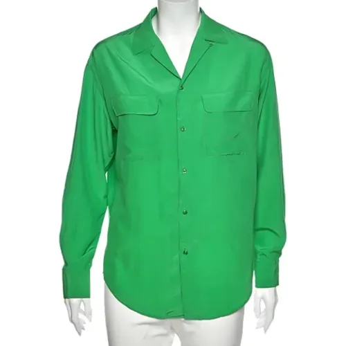 Pre-owned Shirts & Blouses, female, , Size: M Pre-owned Silk tops - Ralph Lauren Pre-owned - Modalova