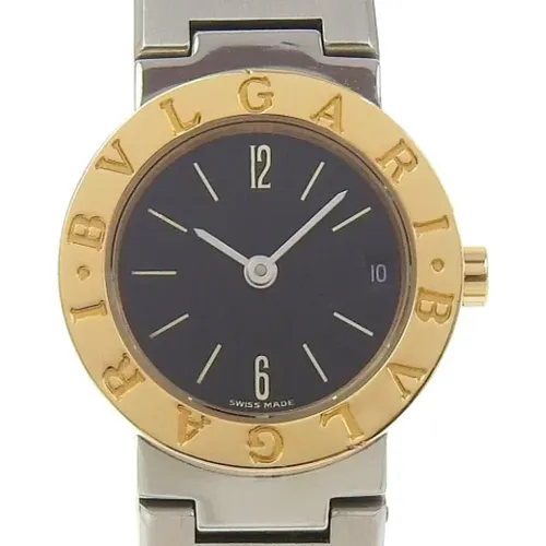 Pre-owned Watches, female, , Size: ONE SIZE Pre-owned Stainless Steel watches - Bvlgari Vintage - Modalova